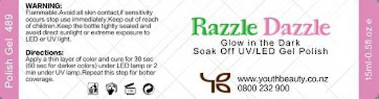 Razzle Dazzle 489 - Pinky Promise ( Glow In The Dark ) image 1